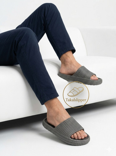 دمپایی بافتی مردانه شرکت پاپا