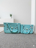 کیف استخری سبز ابی