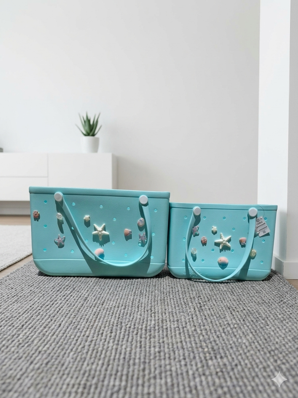 کیف استخری سبز ابی